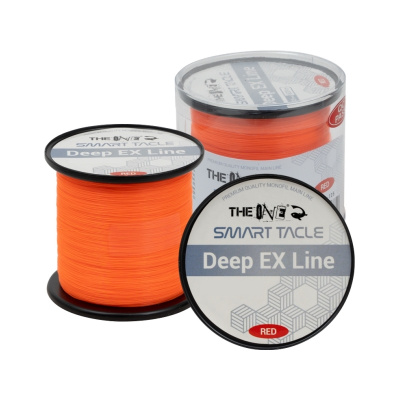 THE ONE - Vlasec Deep EX Line Soft Red 0,22 mm 300 m