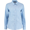 Kustom Kit Košile KK 361 Oxford, dlouhý rukáv, dámská COT4303610372i-light blue Modrá světlá 4XL