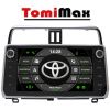 TomiMax Toyota Land Cruiser 150 Android 14 autorádio s WIFI, GPS, USB, BT HW výbava: 4 Core 2GB+16GB PX HIGH