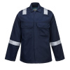 PORTWEST BIZWELD IONA BZ13 / Nehorľavá reflexná bunda - navy XL