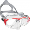 Maska EYES EVOLUTION CRYSTAL, Cressi sub, Cressi trans/červená