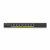 ZyXEL Zyxel GS1900-8HP v3 PoE Managed L2 Gigabit Ethernet (10/100/1000) Power over Ethernet (PoE) Čierna