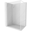Mexen Kioto-F, sprchová zástena s rámom 70 x 202 cm, 8 mm číre sklo, biely profil, 800-070-104-20-00