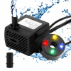 Návrh čerpadla pre fontánu 4 LED 5W 350 l/h (Návrh čerpadla pre fontánu 4 LED 5W 350 l/h)