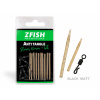 Zfish Sada Prevlekov Anti Tangle Sleeves + Obratlík QC veľ 8 10 ks 60 mm