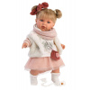 Llorens 42402 JULIA - realistická bábika so zvukmi a mäkkým látkovým telom - 42 cm