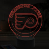Beling 3D lampa,Philadelphia Flyers, 16 farebná 9QVC65A