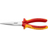 Kliešte pologuľaté Knipex VDE 200 mm