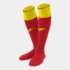 CALCIO 24 FOOTBALL SOCKS štulpne / ponožky červená žltá 35-38