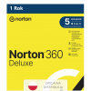 Norton Antivirus Norton 360 Deluxe 2026 pre 5 zariadení / 12 mesiacov ESD