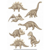 Výtlačok Cukrová hmota Dinosaury Vysoká