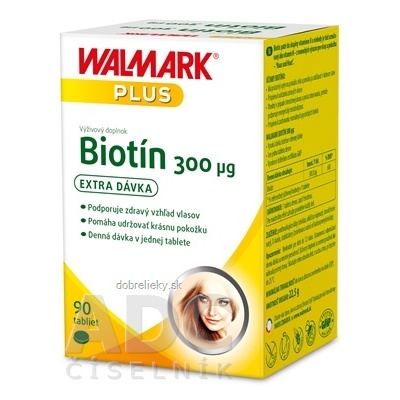Walmark Biotin 300mcg, 90 tabliet
