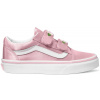 VANS Old Skool V Satin Rose PINK/TRUE WHITE - 31