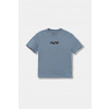 Detské bavlnené tričko Puma ESS LOGO LAB Relaxed Execution Tee B modrá farba, s potlačou, 688984 688984. 116