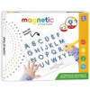 Magnetická tabuľka s guľôčkami - abeceda, písmenká, hračka