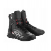 Boty SUPERFASTER, ALPINESTARS (černá/šedá/červená) 2026 42,5