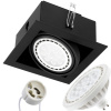 Stropná lampa Halogén svietidlo AR111 + LED GU10 (Stropná lampa Halogén svietidlo AR111 + LED GU10)