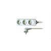 Solight PP06, predlžovací kábel 230V 3x zásuvka 10,0m biely PP06