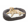 Karlie Orthobed ortopedický pelech pro psy oválný šedý 100x65x24cm