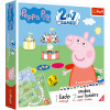 Trefl Súbor hier 2v1 Človeče, nehnevaj sa, Hady a rebríky Peppa Pig / Prasiatko Peppa