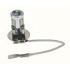 H3 bílá, 12SMD Samsung + 3W Osram 12V