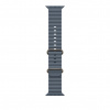 Watch Acc/49/Anchor Blue Ocean Band - Nat.Titan - Apple Watch 49 mm oceľovo modrý Oceánsky remienok – vyhotovenie z prírodného titánu MGCC4ZM/A