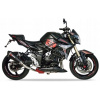 Nálepky FOOQS na motocykel SUZUKI GSR 750 2011-2017 FREEGUN ČIERNO-ČERVENÁ