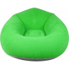 Verk 27535 Nafukovacie relaxačné zamatové kreslo, zelené