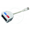 Rozdvojka počítač (10BaseT)/telefon 2 x RJ45 T-MOD 3-U4