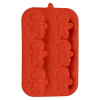 Dortisimo Silikónová forma na pečenie/na mrazené dezerty Perníčky (na 6 ks)