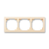 Rámeček trojnásobný, 3901J-A00030 C1, ABB, Swing®L, krémová (ABB, Swing®L, krémová)