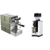 Stone Espresso Mine Green + Eureka Mignon Zero, BL white