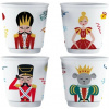 Bialetti set 4 šálků Louskáček