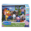 Teddies Peppa Pig sada ZOO 3 figúrky a doplnky