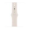 Apple Watch 42 mm hviezdno biely športový remienok S/M MXLL3ZM/A