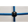 BERGER – HUCK Lezecká sieť Herkules PES 16 mm, oká 30 cm, plastové gule, modrá