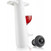 Vákuová pumpička na víno so zátkou Wine Saver biela