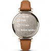 Inteligentné hodinky Garmin Lily 2 Classic - Cream Gold / Tan Leather Band (010-02839-02)
