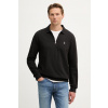 U.S. Polo Assn. mikina pánska bavlnená LB Sweat Zip MUP4652 čierna M