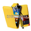 Kožený obal Samsung Galaxy Ace 2 – Flip Card – žltá
