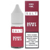 e-liquid Juice Sauz SALT Berry Bomb 10ml Červené bobule s mentolem a anýzem Obsah nikotinu: 10 mg