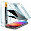 Spigen Glass tR EZ Fit Privacy 2 Pack Transparency iPhone 15 AGL06905
