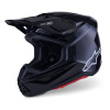 Prilba ALPINESTARS SUPERTECH S-M7 SOLID (čierna) M