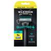 Wilkinson Sword Holiaci strojček Quattro 4 Skin Protection + 9 hlavíc