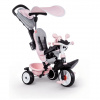 Smoby Tříkolka Baby Driver Plus růžová (smb41501)