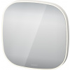 Duravit Zencha - Zrkadlo 500x500 mm s osvetlením, biela ZE7055000000000