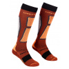 Ortovox pánske ponožky Ski Rock'N'Wool Long Socks M | farba: clay orange, veľkosť: 45-47