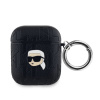 Karl Lagerfeld PU Embossed Karl Head Puzdro na AirPods 1/2 KLA2PGKIPK