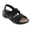 Dámské sandále DS/433 ČIERNÁ v.39