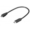 PREMIUMCORD Adaptér USB 3.1 C/male - USB 2.0 Micro-B/male, 0,2m kur31-02